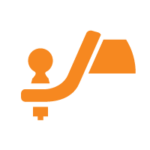 tire icon feature towing tow hook