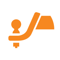tire icon feature towing tow hook