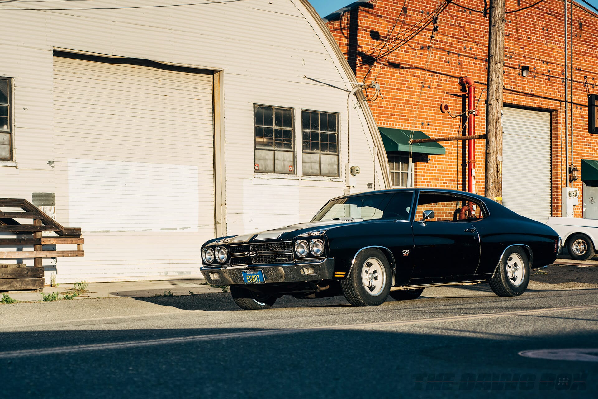 Download Classic Red Chevrolet Chevelle Car Iphone Wallpaper | Wallpapers .com