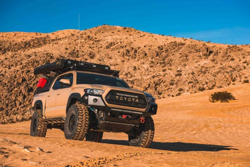 Overlanding rig with Milestar Patagonia MT tires