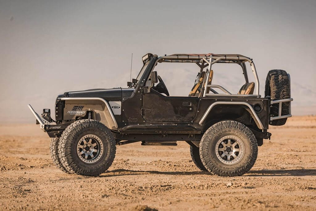 Jeep Wrangler TJ with 37 inch Patagonia MT tires