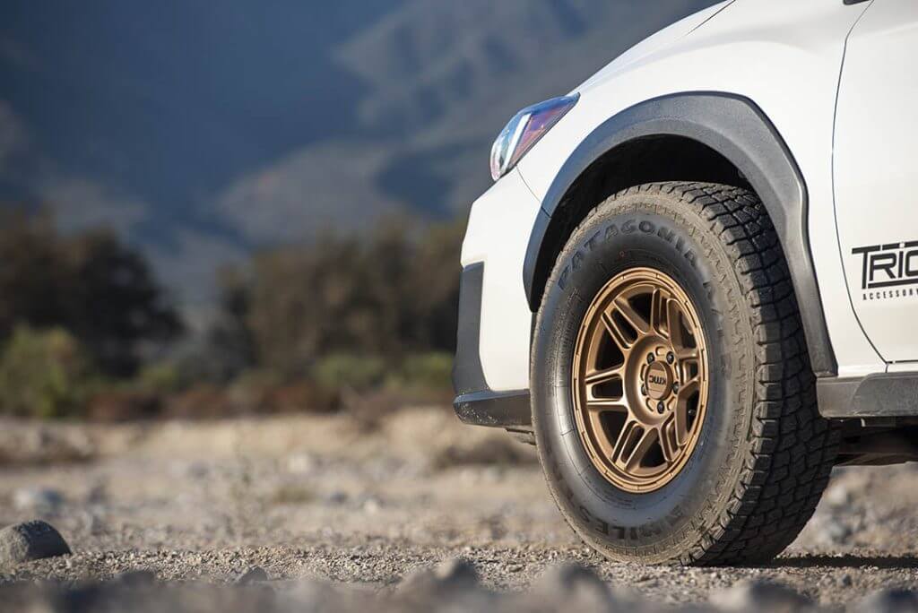 subaru crosstrek on patagonia tires