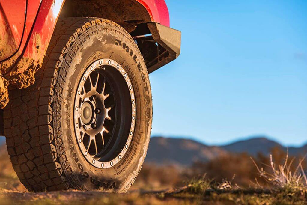 milestar x/t tires on tacoma