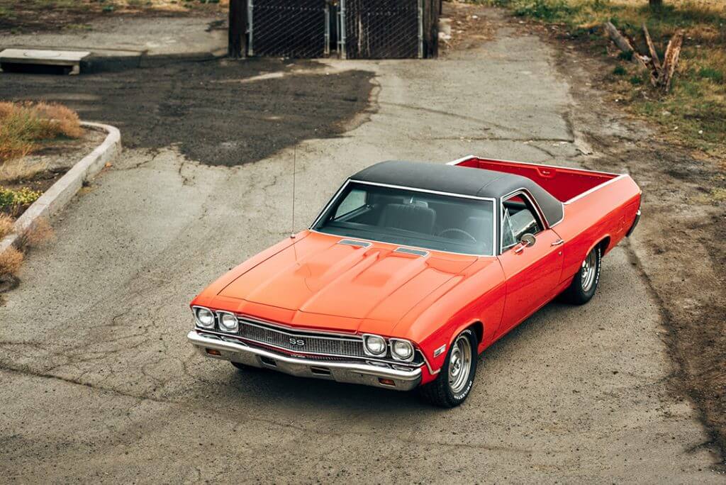 '68 El Camino on Milestar Streetsteel tires