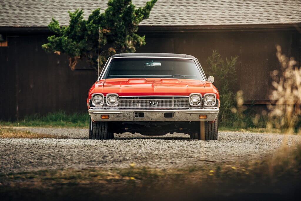 1968 El Camino on Milestar Streetsteel tires