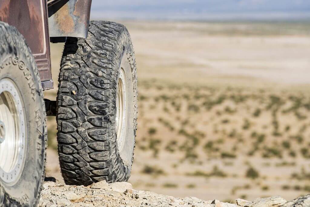 Tire shot of Milestar's Patagonia M/T